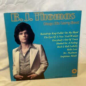 B.J. Thomas Sings His Very Best (Vinyl) Springboard SP-4005 Good+ LP Record